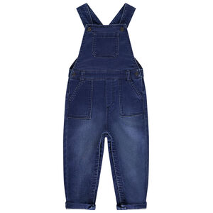 Salopette longue effet denim pour bébé garçon 