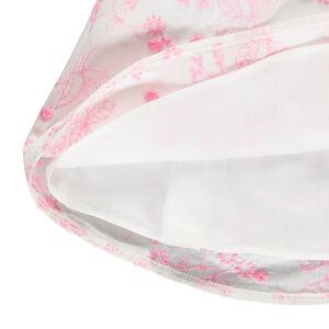 Robe manches courtes en broderie anglaise pour bébé fille 