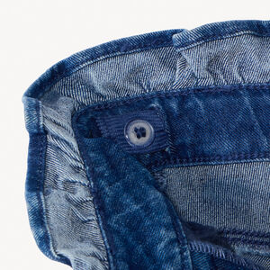 Jean paperbag avec ceinture fille 