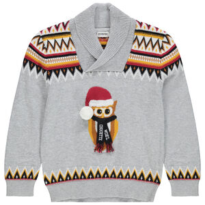 Pull de Noël en tricot avec motif jacquard 