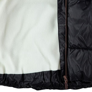 Junior - Doudoune matelassée à capuche avec doublure en micropolaire 