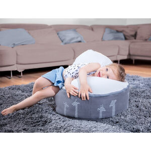 Transat évolutif Doomoo Nid - Girafe/Gris 