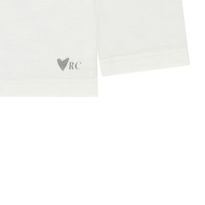 Junior - Lot de 2 tee-shirts manches longues en jersey imprimé all-over / uni 