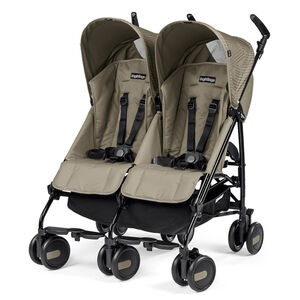 Poussette Pliko mini twin – Geo beige 