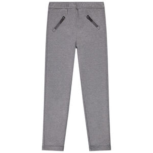 Jegging en milano à carreaux fille 