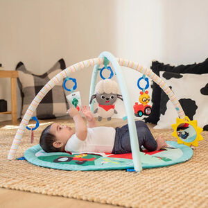 Tapis d'éveil Happy Harvest Touch & Feel multicolore 