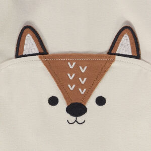 Sous-pull à col roulé motif renard pour bébé garçon 