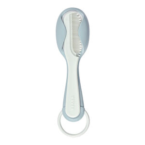Brosse + Peigne intégré Green Blue  