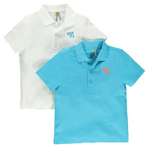 Lot de 2 polos manches courtes  