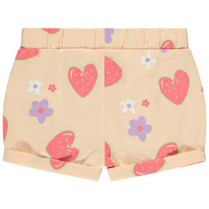 Lot de 4 shorts fantaisie en jersey slub pour bébé fille 