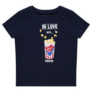 Junior - Tee-shirt manches courtes en jersey avec print fantaisie 