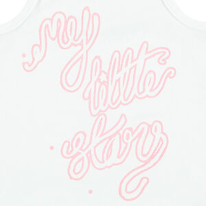 Débardeur à message fantaisie 