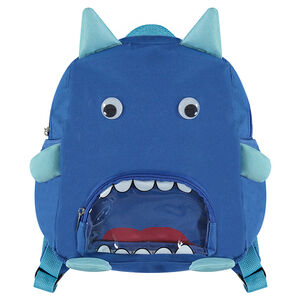 Sac à goûter monstre avec poche transparente  
