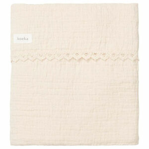 Couverture berceau Coton Lace Elba Natural 75x100cm TOG 0.7 