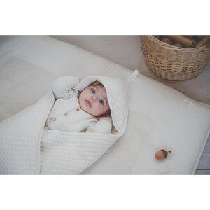Couverture enveloppante Teddy Oslo Natural 100x100cm TOG 5.3 