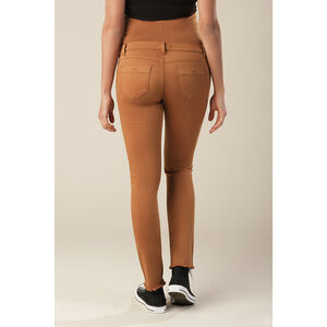 Pantalon de grossesse coupe slim avec bandeau haut 