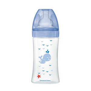 Biberon anti-colique Sensation 270ml 0-6 mois - Mer  