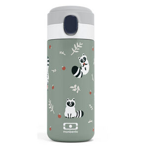 Gourde isotherme 360ml Pop Raccoon 
