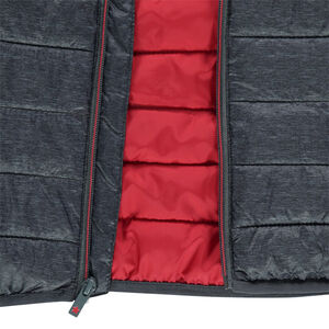 Doudoune light* matelassée à capuche avec housse printée 