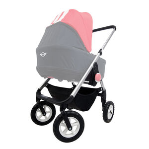 Châssis poussette canne Mini - Silver/White 