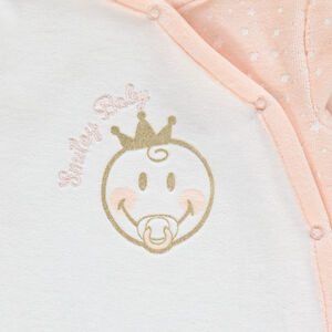 Dors-bien en velours Smiley 