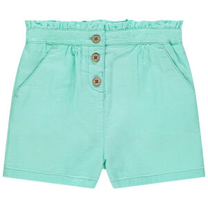 Short uni en toile 
