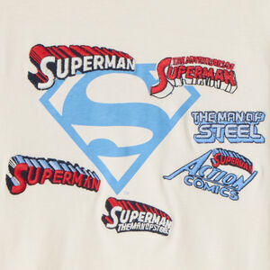T-shirt manches longues Superman Warner garçon 