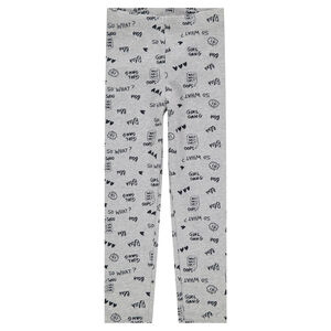 legging en jersey avec motif fantaisie all-over 