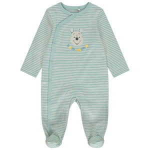 Dors-bien rayé patch Winnie l'Ourson Disney pour bébé garçon 