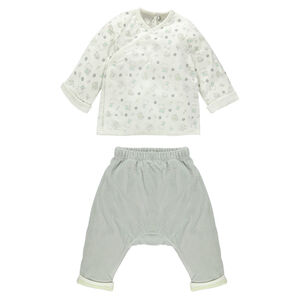 Ensemble tee-shirt réversible et sarouel 