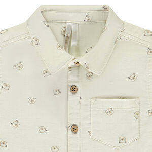 Chemise manches longues imprimé oursons pour bébé garçon 