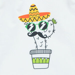 Tee-shirt manches longues anti-UV print cactus 