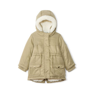 Parka Grand Froid à capuche doublée sherpa pour bébé fille 