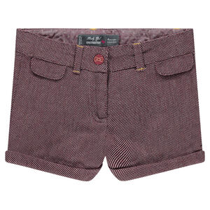 Short en jacquard fantaisie 