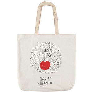 Tote Bag en coton recyclé avec imprimés fantaisie  