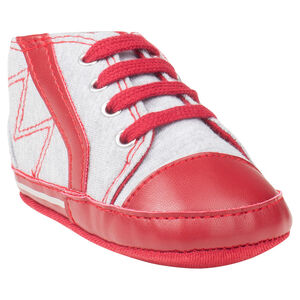 Baskets montantes souples en jersey 