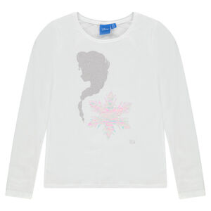 Tee-shirt manches longues print Disney La Reine des Neiges à sequins magiques 