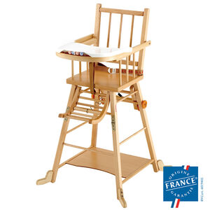 Chaise Haute Transformable - Naturel 