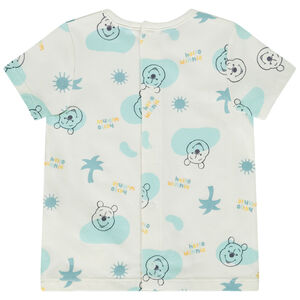 T-shirt manches courtes imprimé Winnie Disney pour bébé garçon 