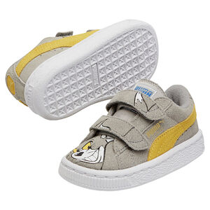 Baskets PUMA basses double velcro avec visuel Tom 