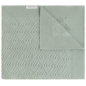 Couverture lit bébé Sierra - Laurel Green - 100x135 cm 