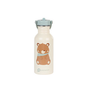 Gourde en Inox avec paille Roi des Forêts - 500 ml 
