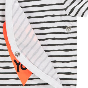 Lot de 5 bodies manches courtes en jersey avec prints fantaisie 