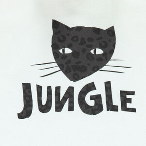 Sous-pull col roulé avec print chat 