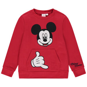 Sweat en molleton broderie Mickey Disney 