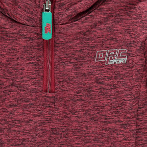 Tee-shirt manches longues à col montant et bandes réfléchissantes 