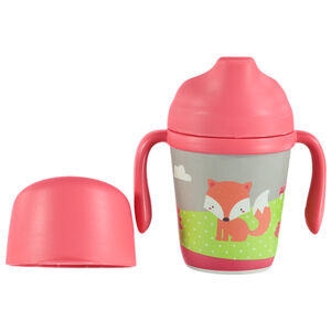 Gobelet d'apprentissage avec bec en bambou - Fox 