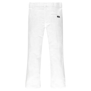 Pantalon en lin et coton uni  