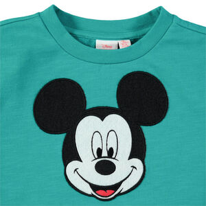 Sweat en molleton avec poche kangourou et Mickey brodé Disney 