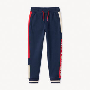 Jogging molleton effet color block garçon 